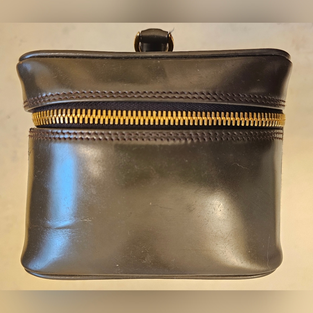 GUCCI Vintage Brown Cosmetic Bag - Picture 5 of 14